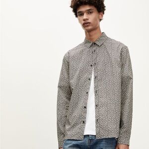The Kooples Summer Feelings Button Down Shirt Size M